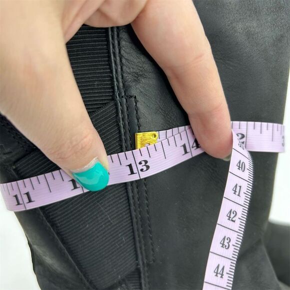 Sorel Women's Emelie Black Waterproof Pull On Mid-Calf Chelsea Boots Size 6.5 - Picture 12 of 13